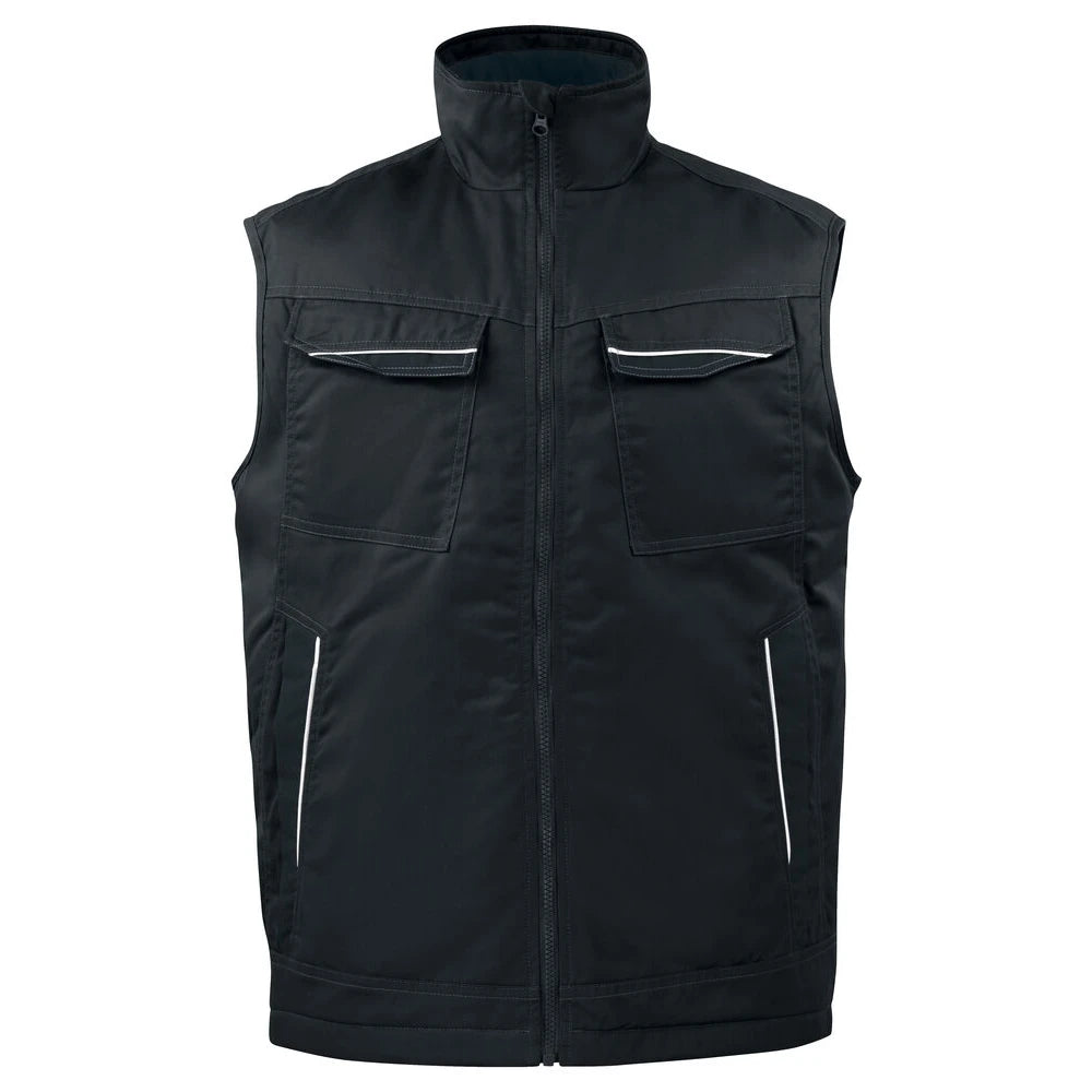 Projob 5704 Bodywarmer Zwart
