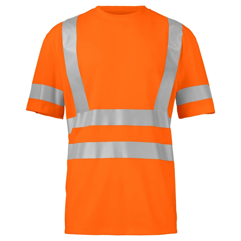 Projob 6030 Signalisatiet-Shirt En Iso 20471 Klasse 3 Oranje