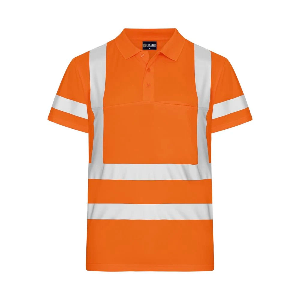 Projob 6040 Signalisatiepolo En Iso 20471 Klasse 3 Oranje