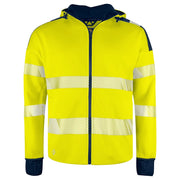 Projob 6110 Signalisatiehoodie En Iso 20471 Klasse 3 Geel Marine