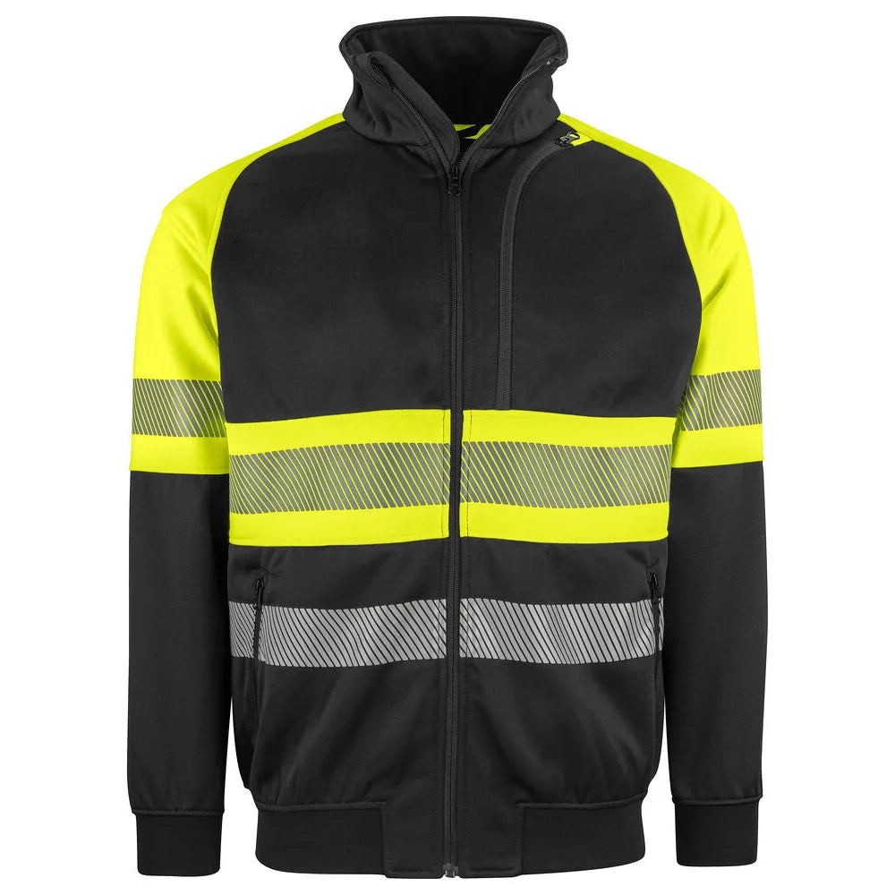 Projob 6120 Signalisatiesweater En Iso 20471 Klasse 1 Geel Zwart