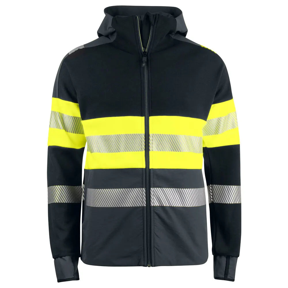 Projob 6122 Signalisatiehoodie En Iso 20471 Klasse 1 Geel Zwart