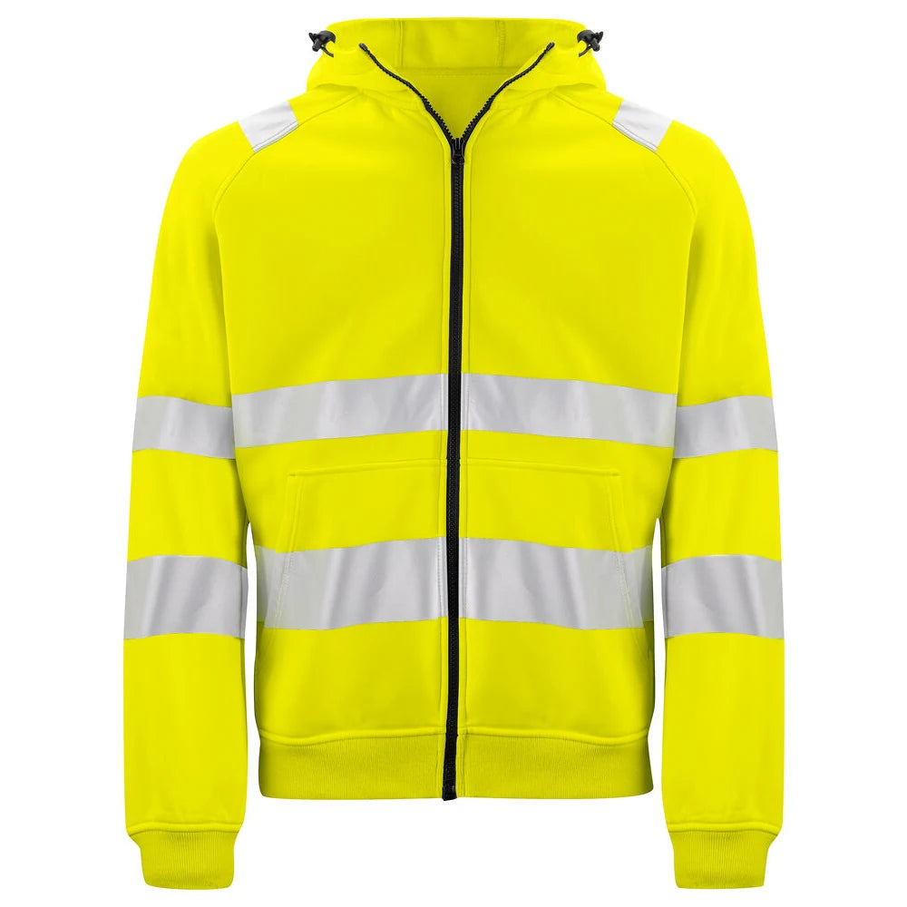 Projob 6132 Signalisatiehoodie En Iso 20471 Klasse 3/2 Geel Zwart