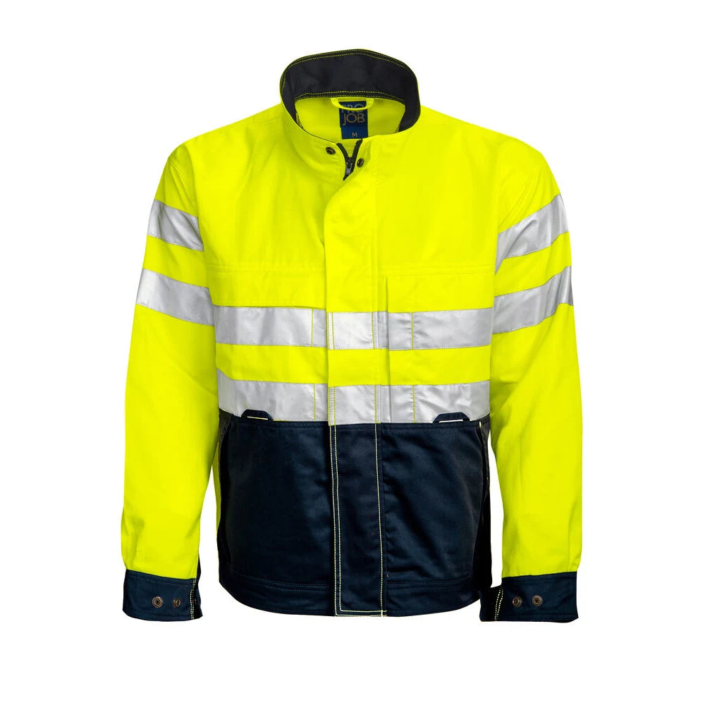 Projob 6401 Signalisatievest En Iso 20471 Klasse 3 Geel Marine