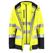 Projob 6445 Signalisatiejas 3-In-1 En Iso 20471 Klasse 3/2 Geel Marine