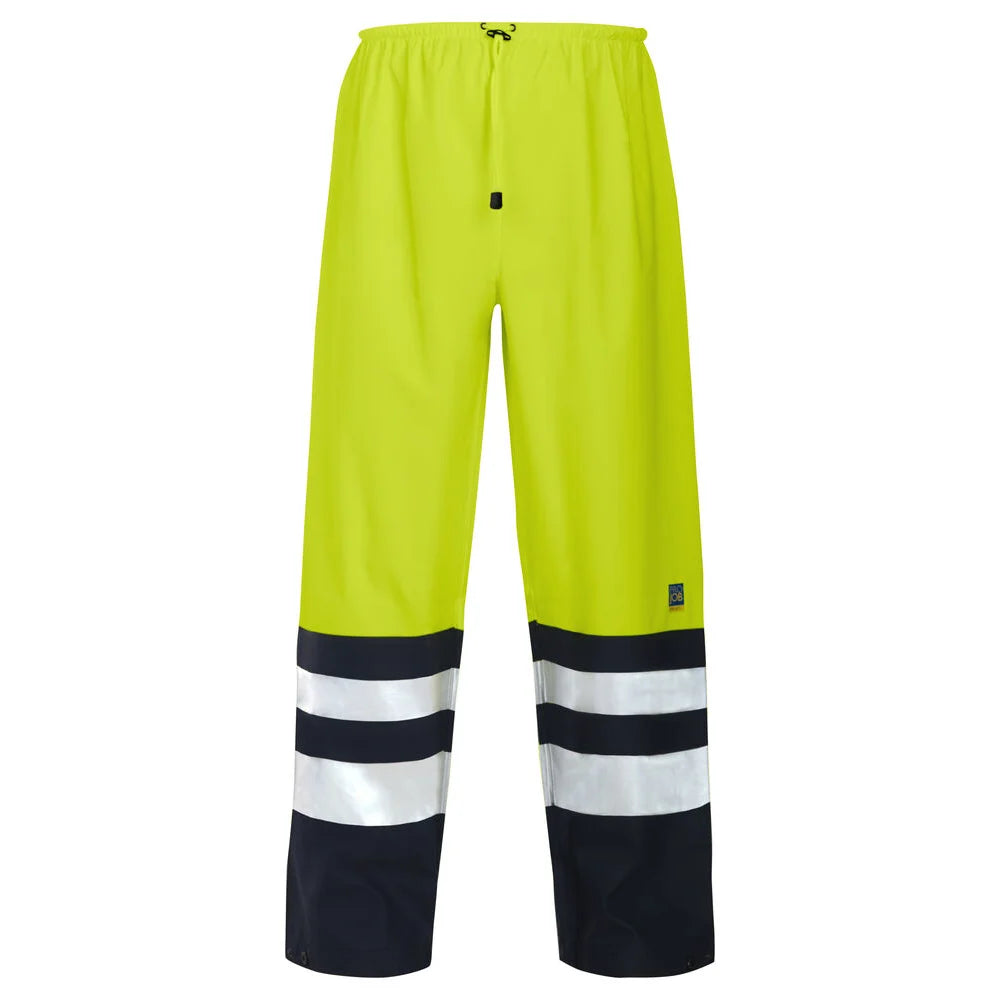 Projob 6504 Signalisatieregenbroek En Iso 20471 Klasse 2 Orange Black