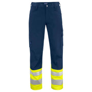 Projob 6533 Signalisatiebroek En Iso 20471 Klasse 1 Geel Marine