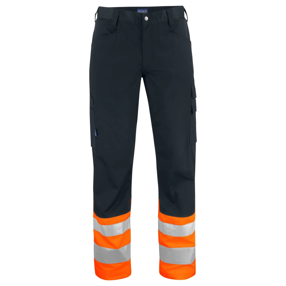 Projob 6533 Signalisatiebroek En Iso 20471 Klasse 1 Oranje Zwart