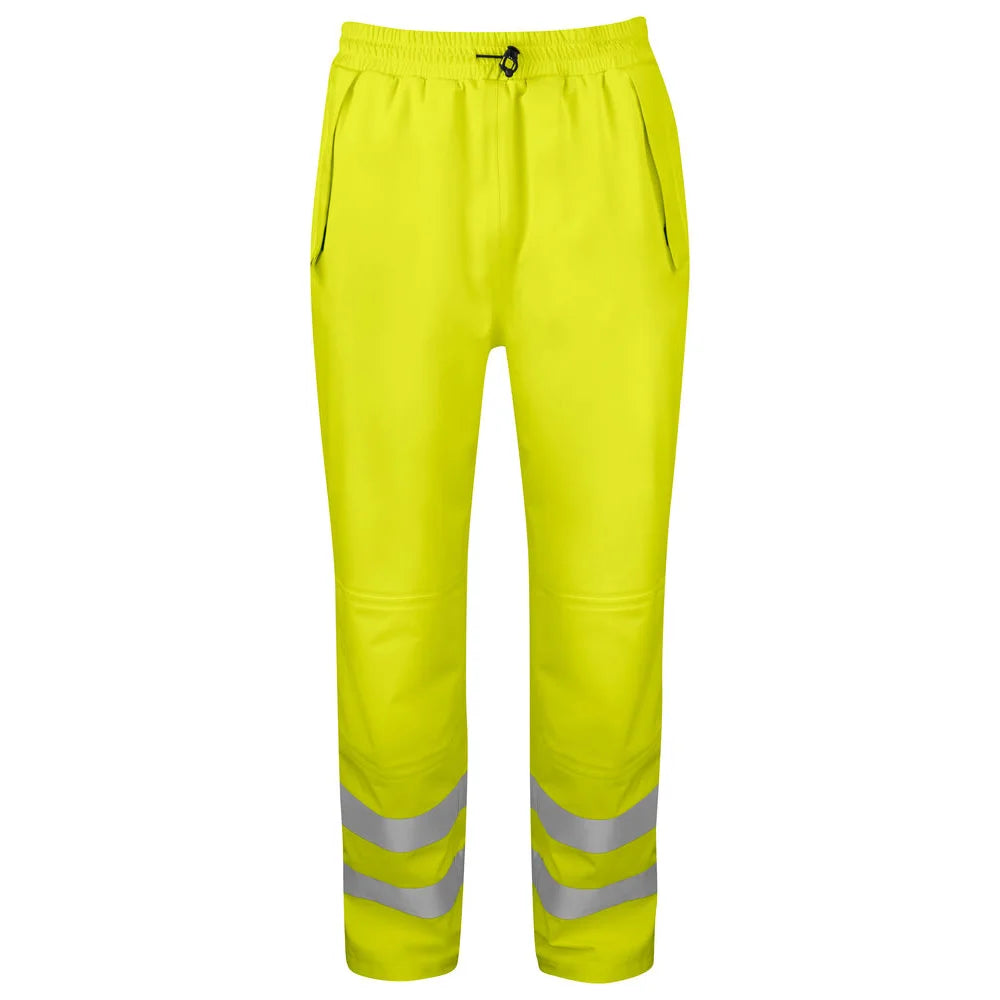 Projob 6550 Signalisatieregenbroek En Iso 20471 Klasse 2 Geel Zwart