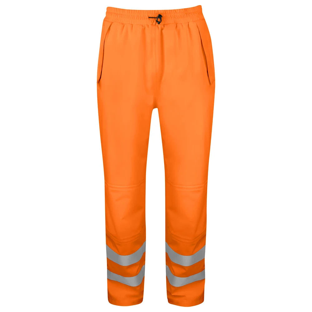 Projob 6550 Signalisatieregenbroek En Iso 20471 Klasse 2 Oranje Zwart
