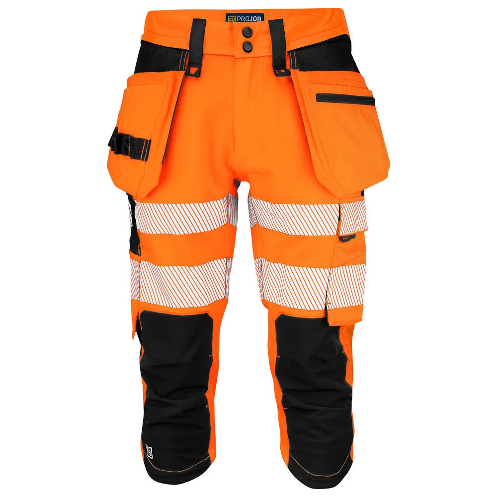 Projob 6577 Signalisatie Piratenbroek En Iso 20471 Klasse 2/1 Oranje Zwart
