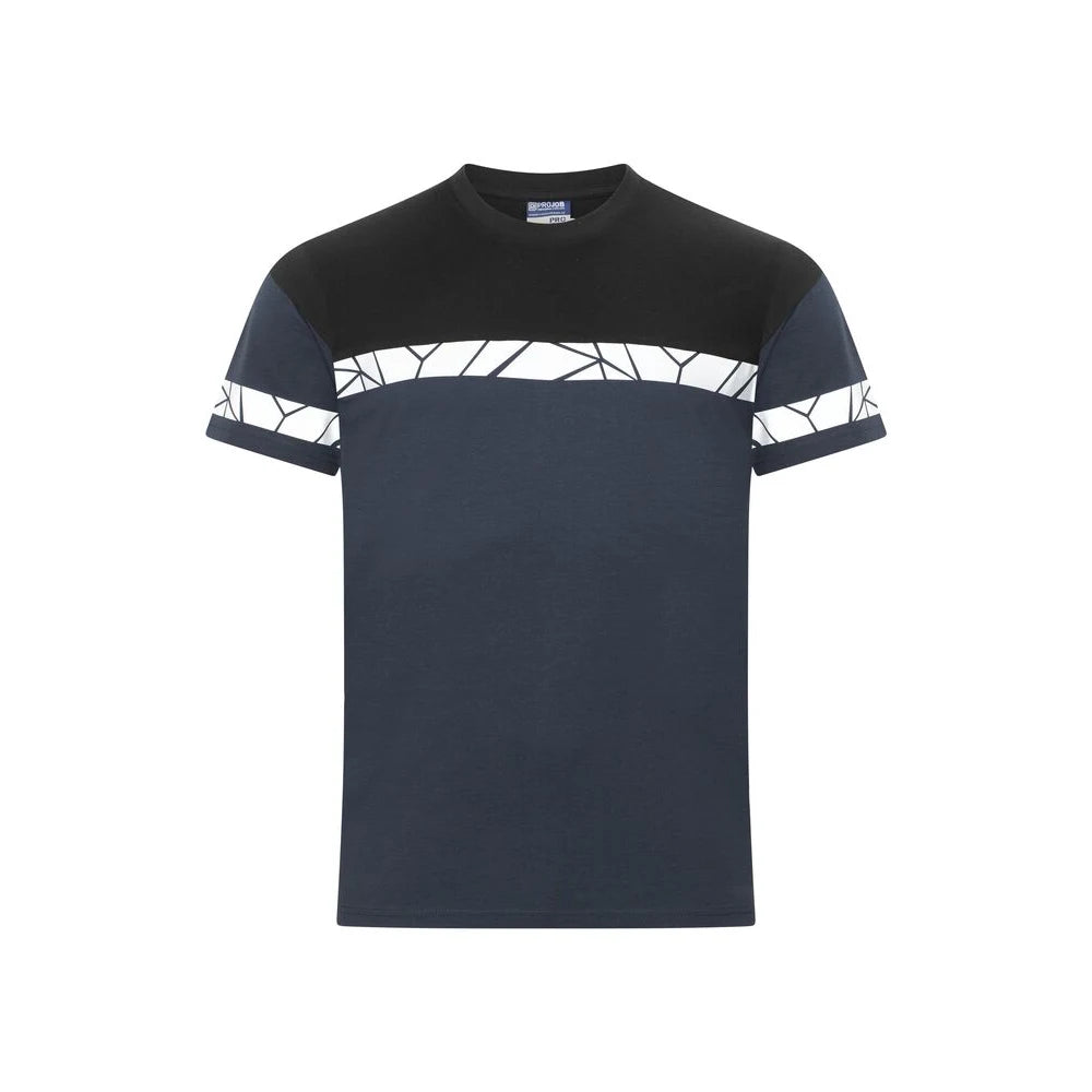 Projob 7001 T-Shirt Marine Zwart