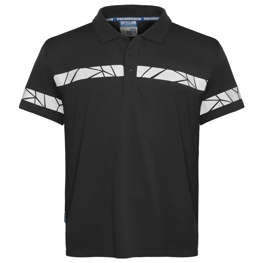 Projob 7003 Polo Zwart Zwart