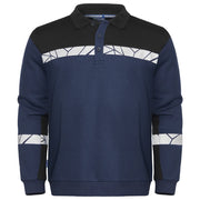 Projob 7100 Polosweater Marine Zwart