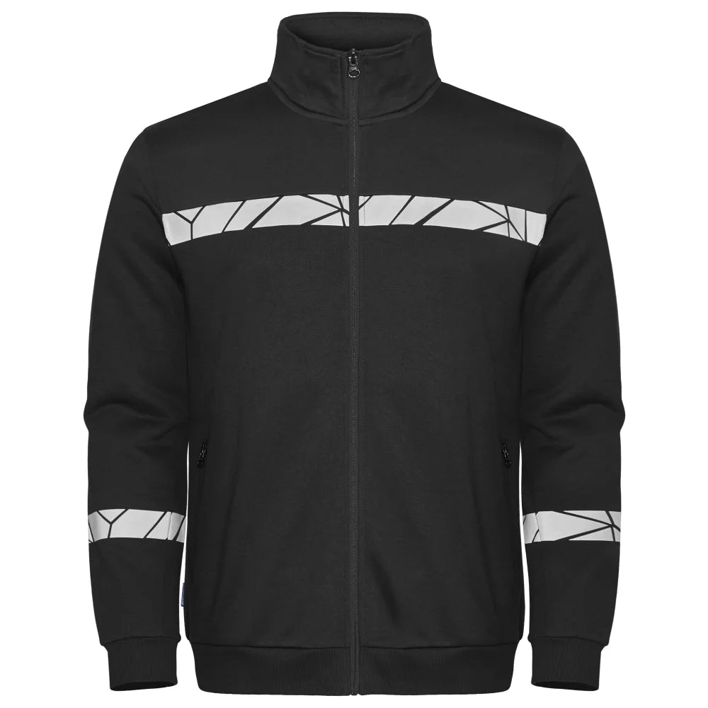 Projob 7103 Sweater Met Volledige Ritssluiting Zwart Zwart