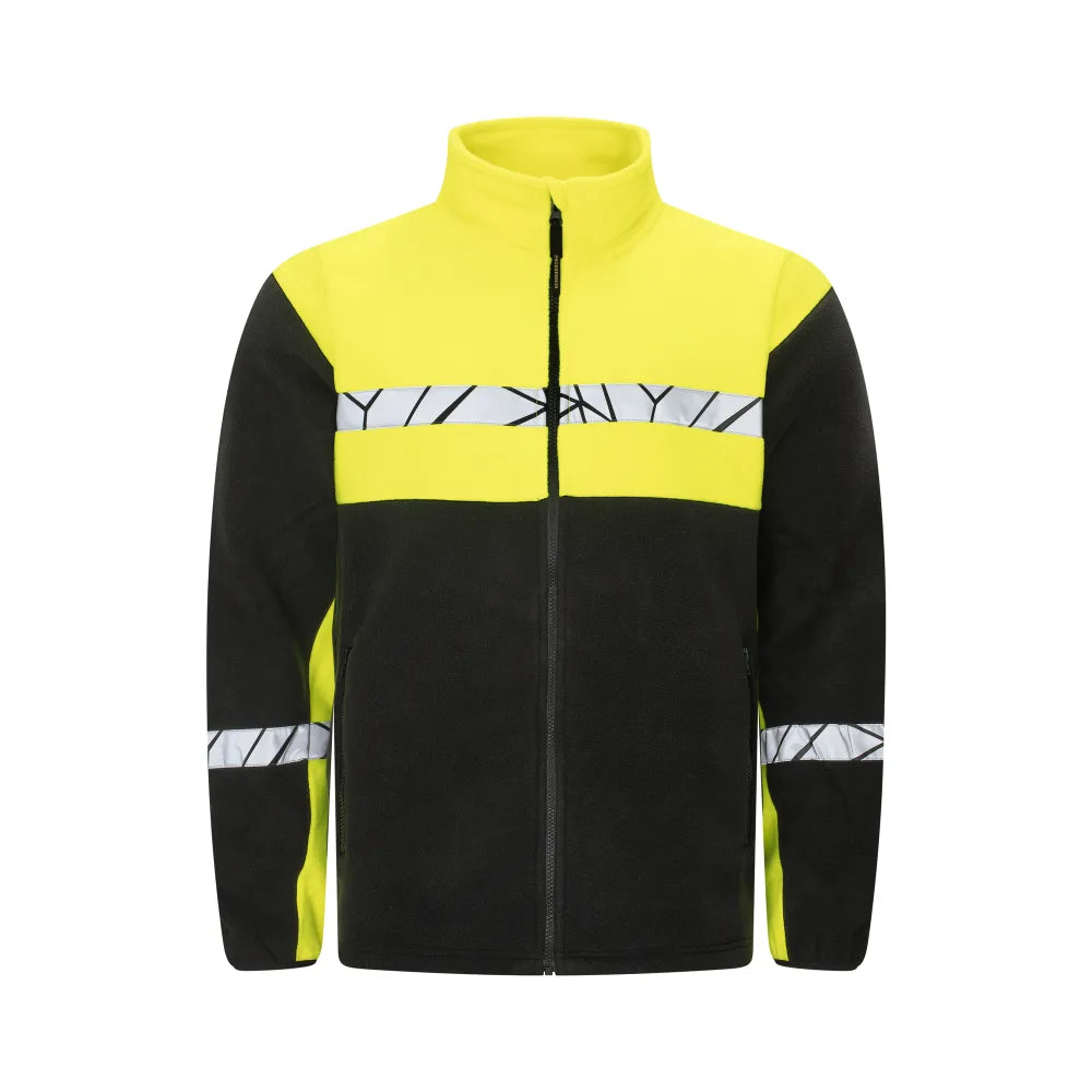 Projob 7300 Fleece Zwart Geel