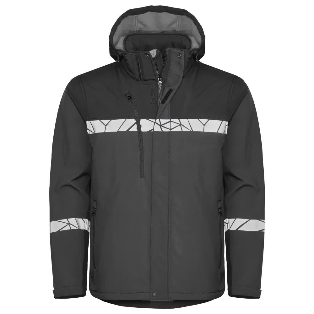 Projob 7400 Softshell Grijs Zwart