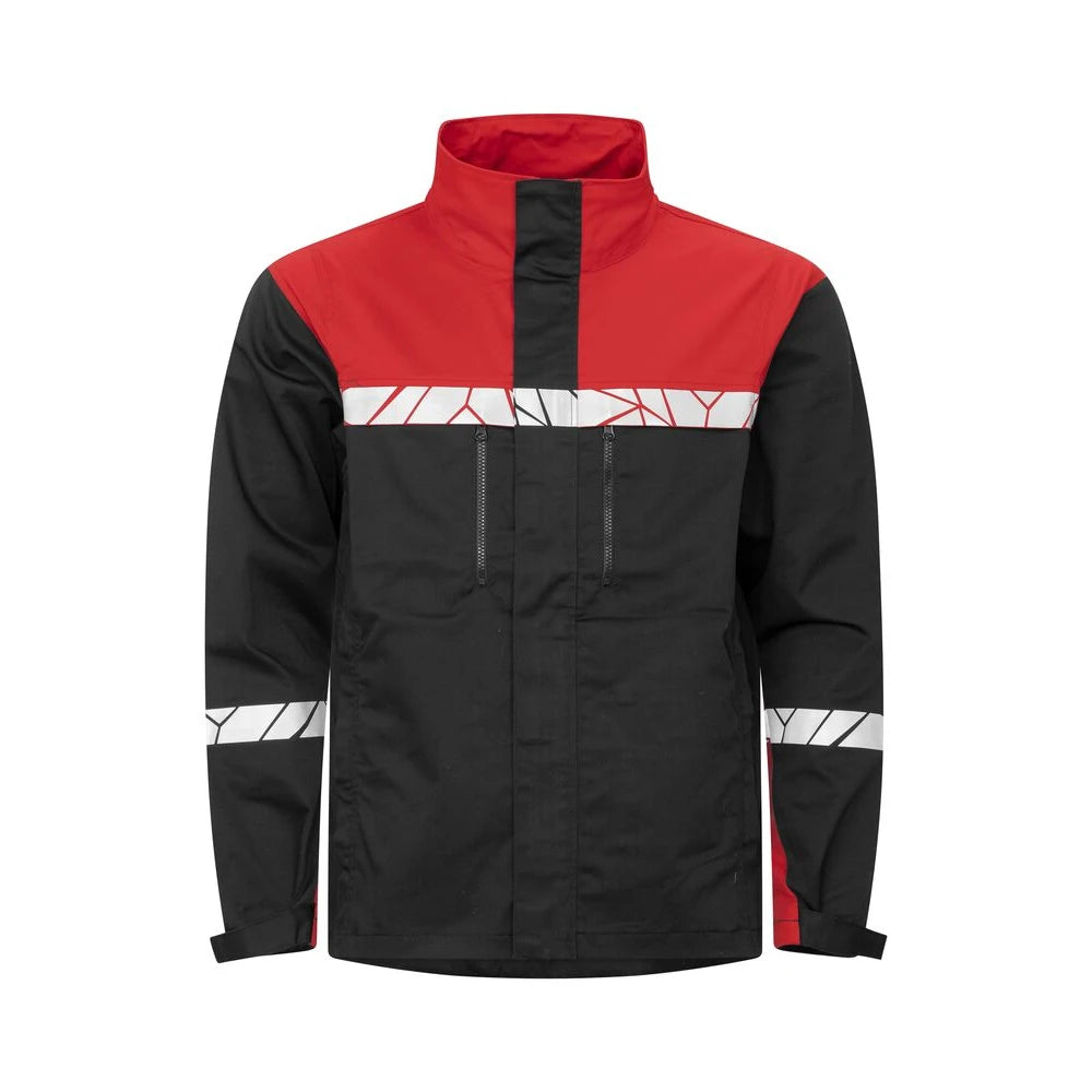 Projob 7416 Werkjas Zwart Rood