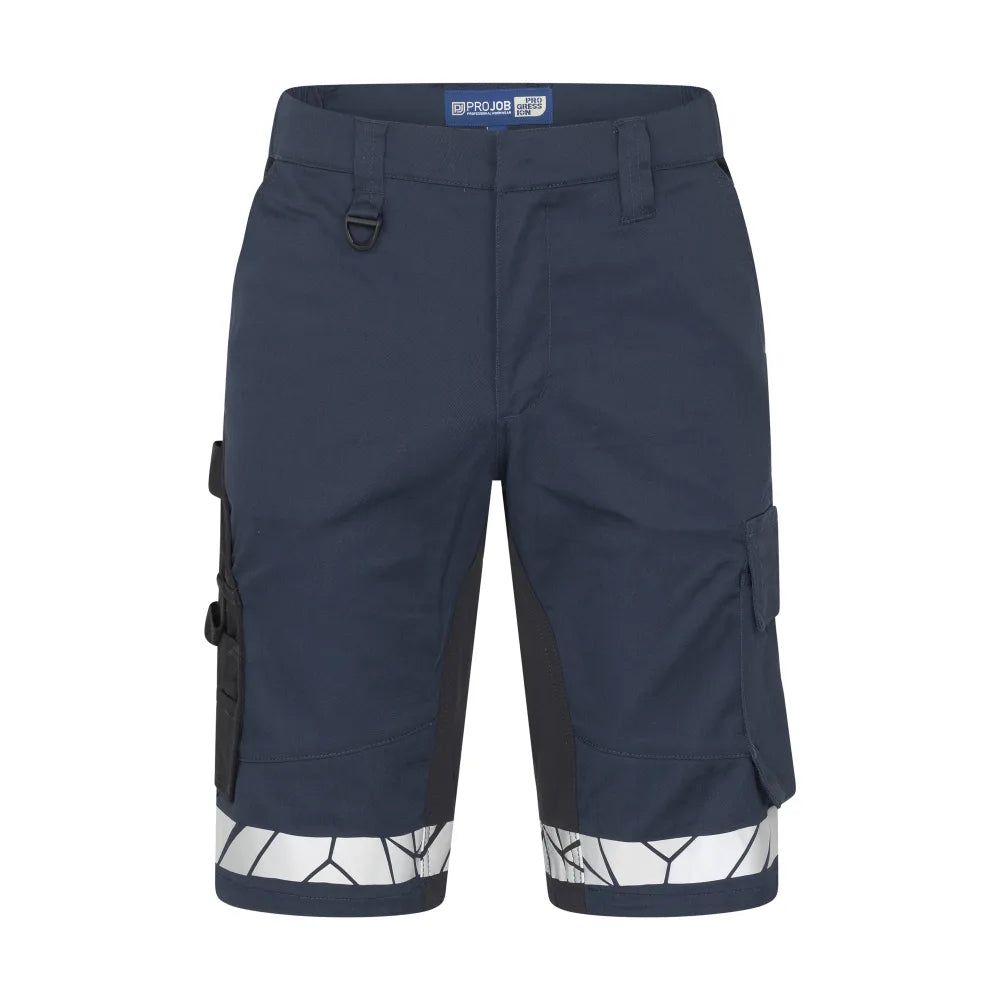 Projob 7510 Stretchshort Marine Zwart