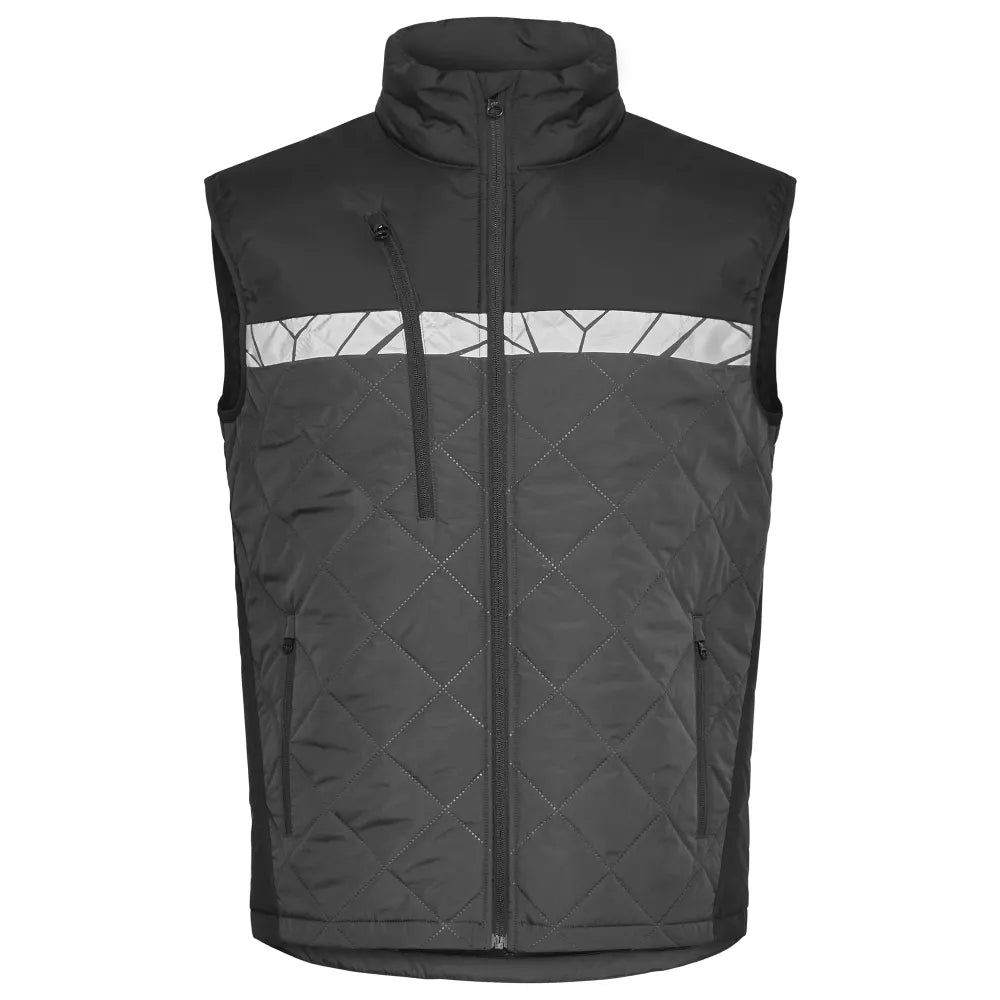 Projob 7700 Bodywarmer Grijs Zwart