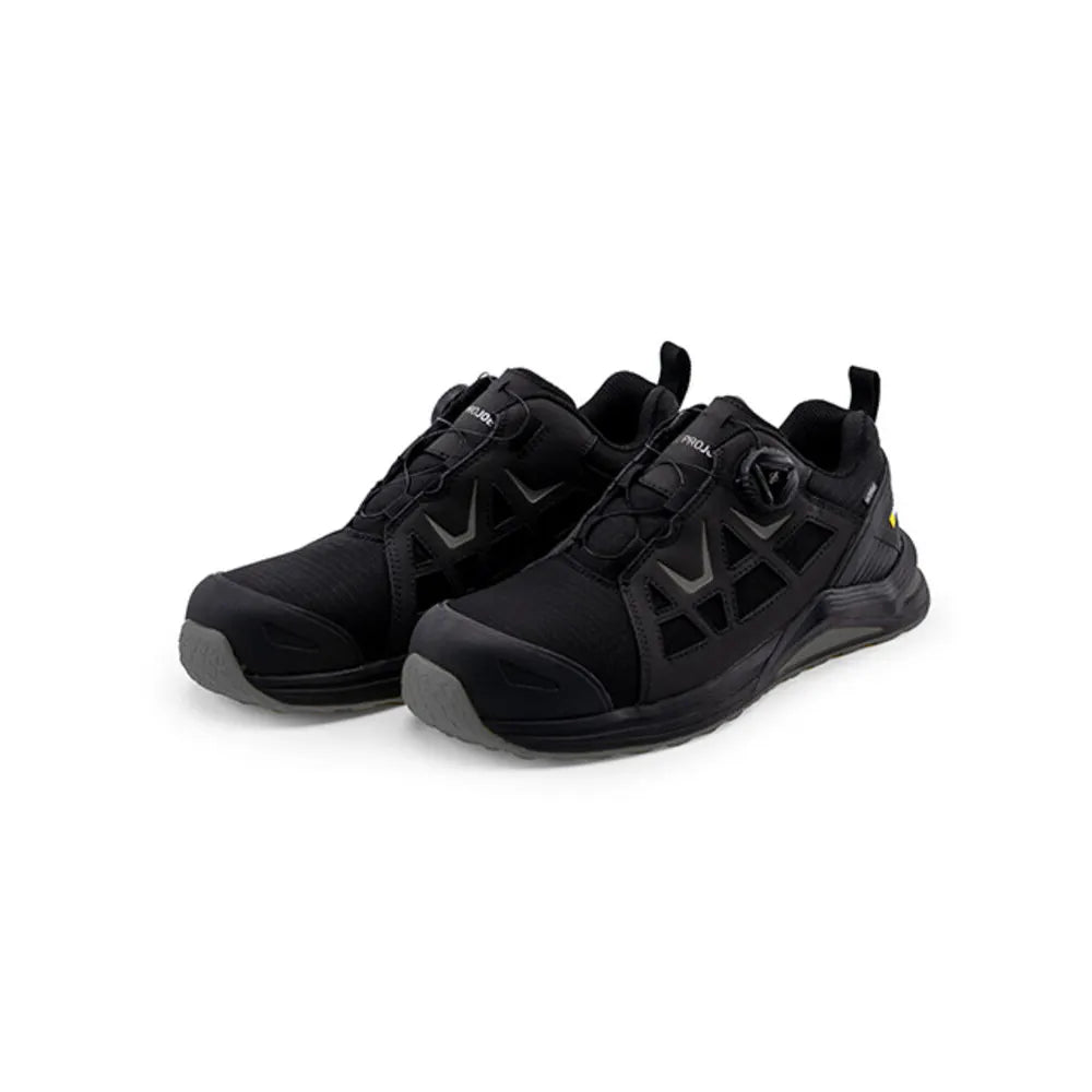 Projob 9516 Oryx Lage Schoen S7S Zwart Grijs