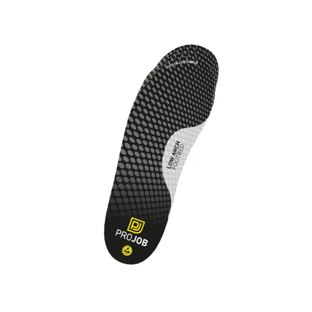 Projob 9519 Insole Arch Supp. Low Zwart