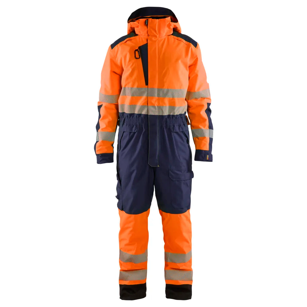Blaklader 6725 1977 Winteroverall High Vis High Vis Oranje Marineblauw