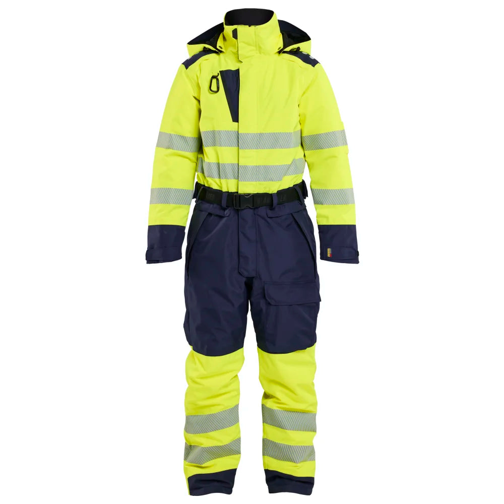 Blaklader 6726 1977 Dames Winteroverall High Vis High Vis Geel Marineblauw