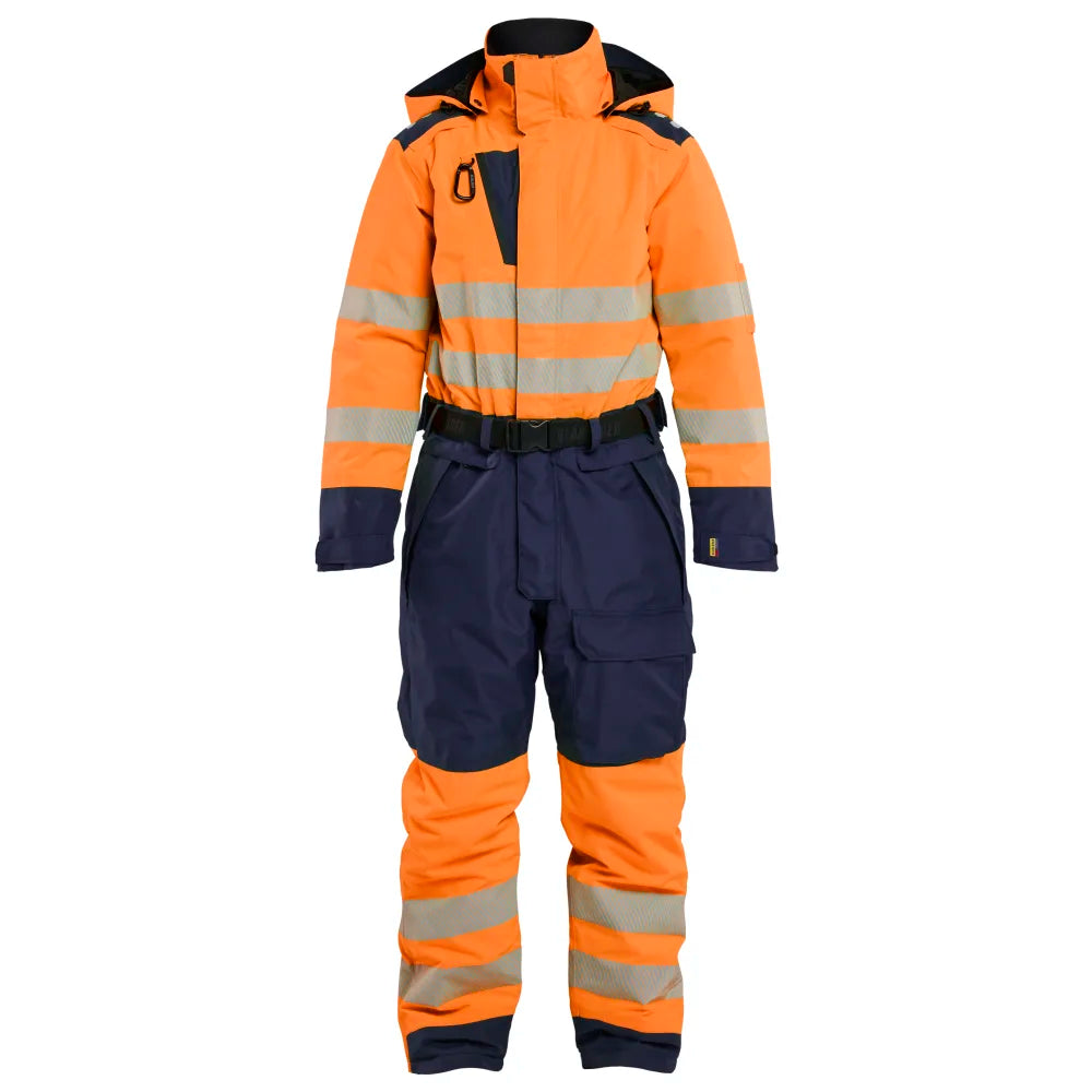 Blaklader 6726 1977 Dames Winteroverall High Vis High Vis Oranje Marineblauw