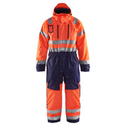 Blaklader 6763 1977 Winteroverall High Vis High Vis Oranje Marineblauw