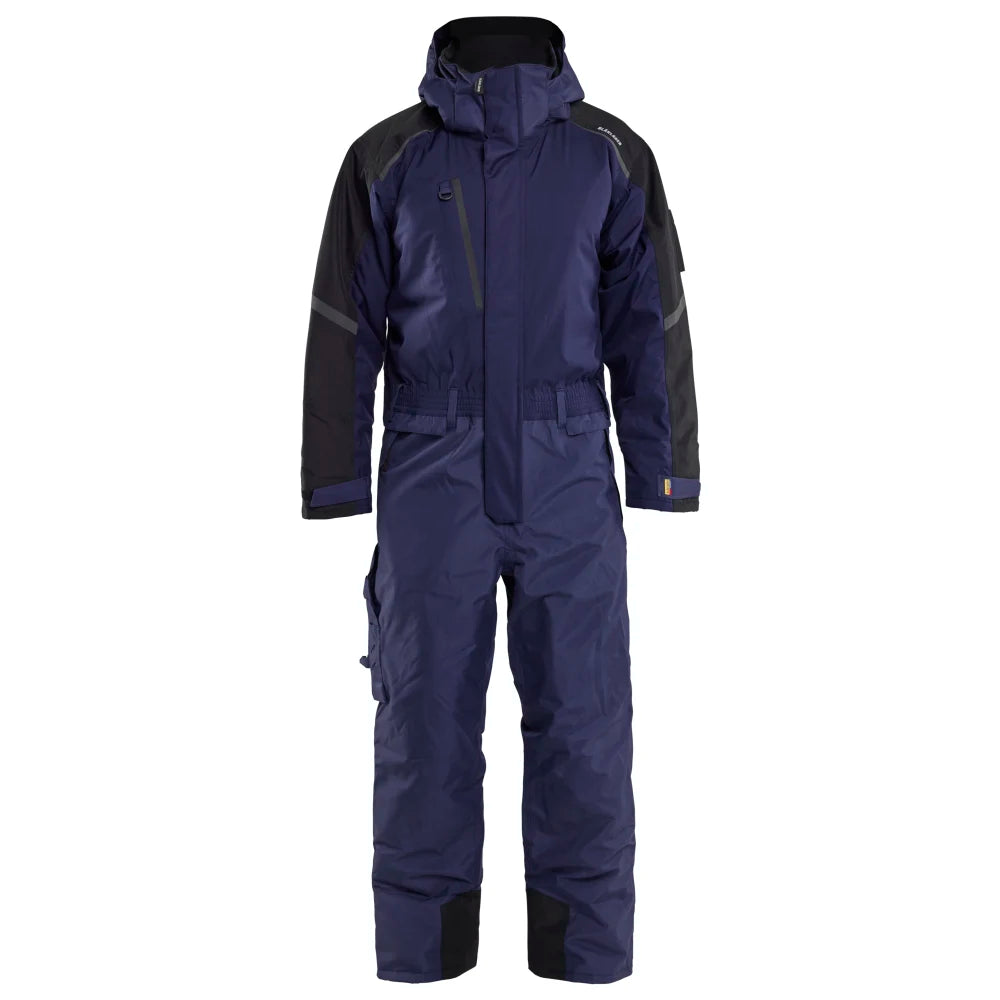 Blaklader 6785 1977 Winteroverall Afneembare Capuchon Marineblauw Zwart