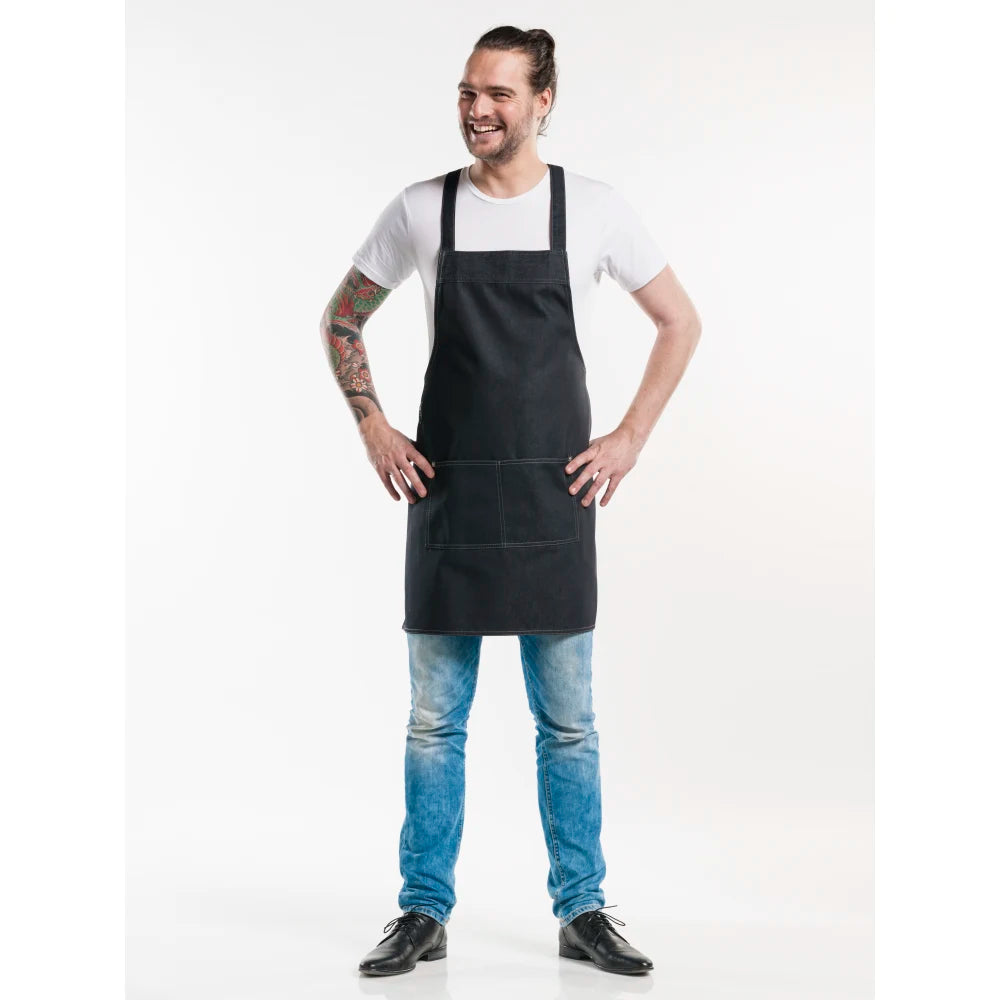 Chaud Devant Schort Fusion Black Denim