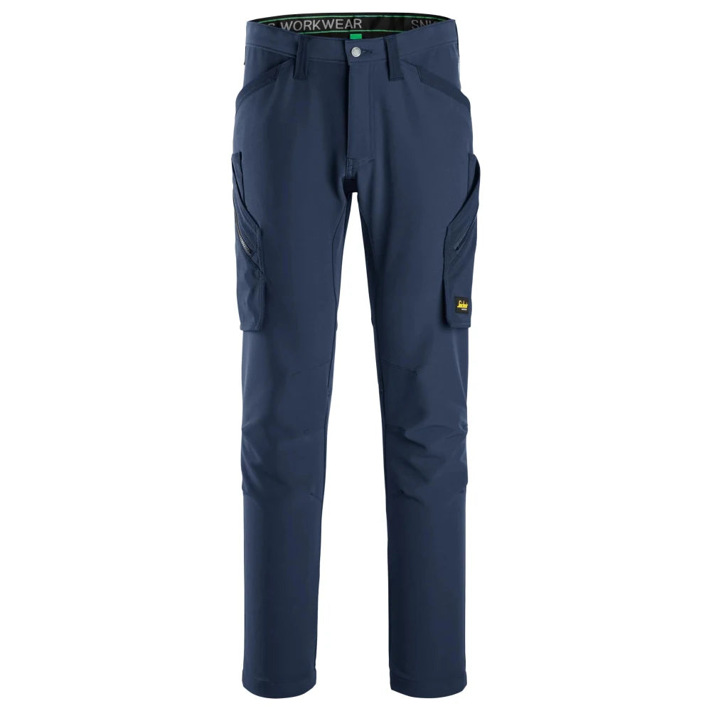 Snickers 6873 Flexiwork 4-Way Stretch Werkbroek Zonder Kniezakken 9595 Navy Navy
