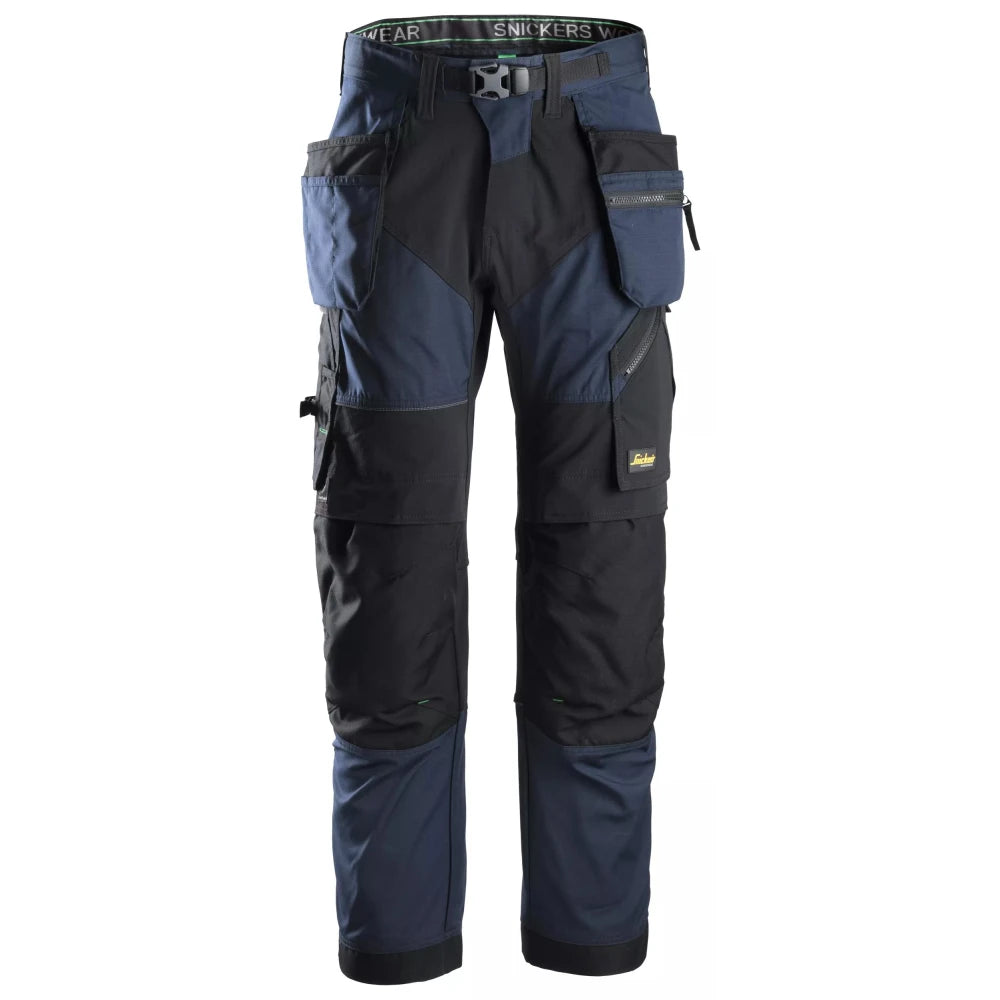 Snickers 6902 Flexiwork Werkbroek Met Holsterzakken 9504 Navy Black