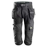 Snickers 6905 Flexiwork Pirate Werkbroek Met Holsterzakken 0404 Black Black