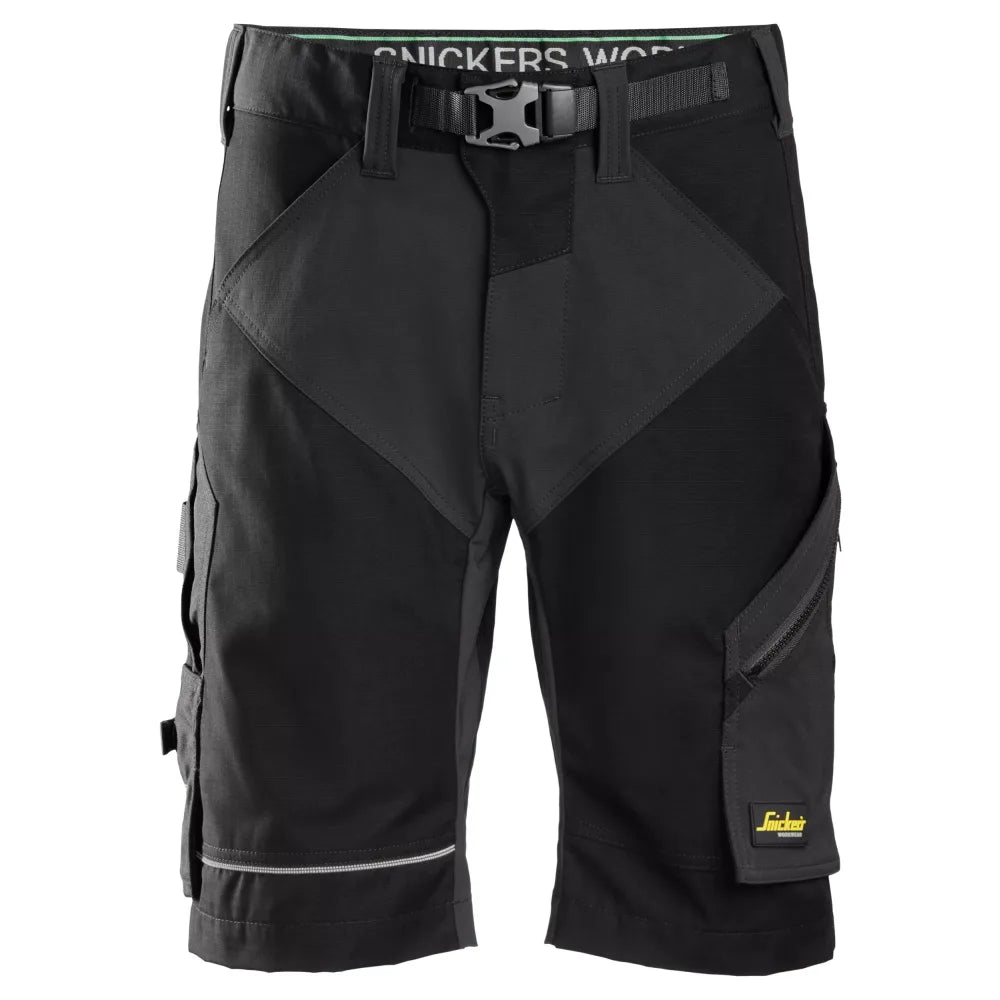 Snickers 6914 Flexiwork Werkshorts 0404 Black Black