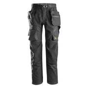Snickers 6923 Flexiwork Vloerleggersbroek Met Holsterzakken 0404 Black Black