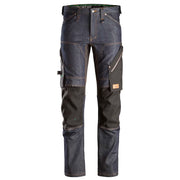 Snickers 6956 Flexiwork Denim Werkbroek 6504 Denim Black