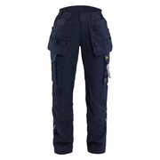Blaklader 7108 1512 Dames Multinorm Werkbroek Inherent Met Gereedschapszakken Marineblauw
