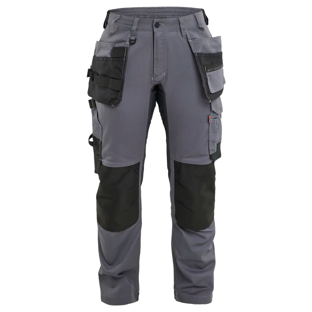 Blaklader 7132 1832 Dames Werkbroek 2-Weg Stretch Met Gereedschapszakken Medium Grijs