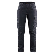Blaklader 7140 1141 Dames Service Werkbroek Denim Stretch Marineblauw