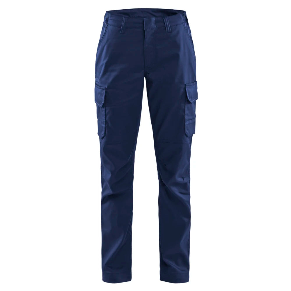 Blaklader 7144 1832 Dames Industrie Werkbroek Stretch Marineblauw Korenblauw