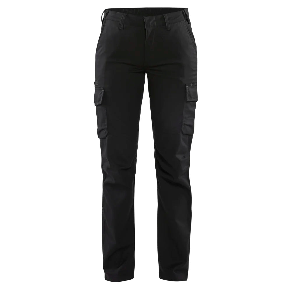 Blaklader 7144 1832 Dames Industrie Werkbroek Stretch Zwart