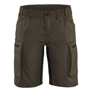 Blaklader 7149 1845 Dames Service Short Stretch Groen Zwart