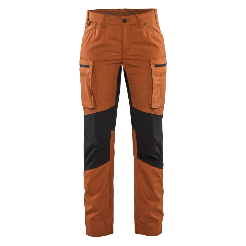 Blaklader 7159 1845 Dames Service Werkbroek Stretch Roest Zwart
