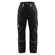 Blaklader 7173 1516 Dames Vlamvertragende Werkbroek Zwart Grijs