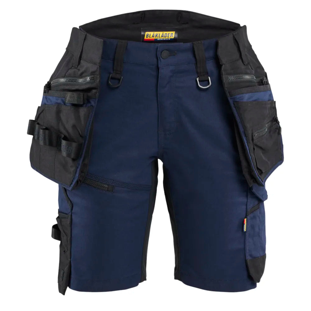 Blaklader 7175 1149 Ames Short 2-Weg Stretch Donker Marineblauw Zwart