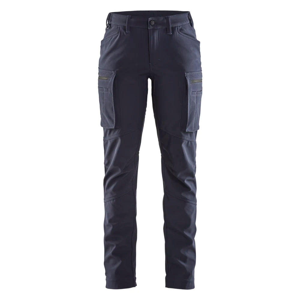 Blaklader 7177 2513 Dames Service Werkbroek Softshell Donker Marineblauw