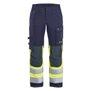Blaklader 7187 1512 Dames Multinorm Werkbroek Stretch Inherent Marine High Vis Geel