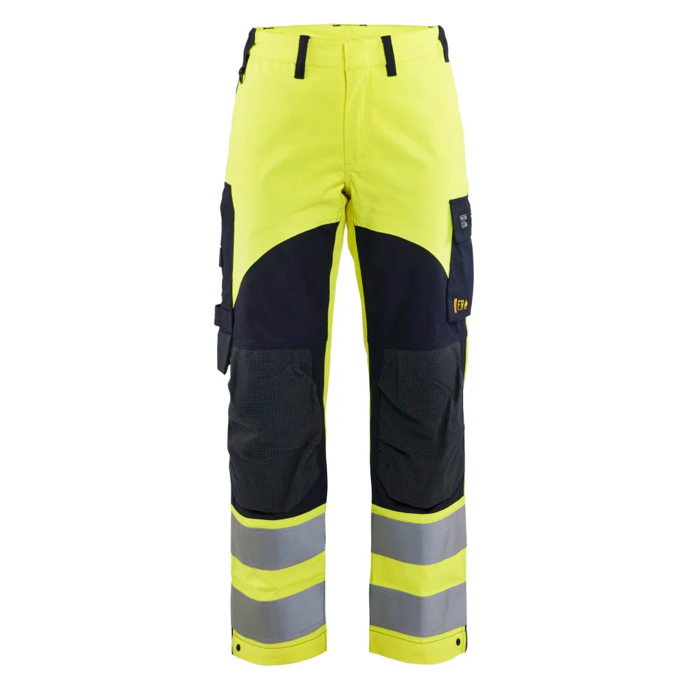 Blaklader 7189 1512 Dames Multinorm Werkbroek Inherent High Vis Geel Marineblauw